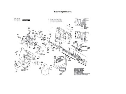 Aku šroubovák GSR 12 VES Bosch 0601921566