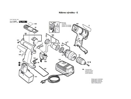 Aku šroubovák GSR 12 VSH-2 Bosch 0601936856