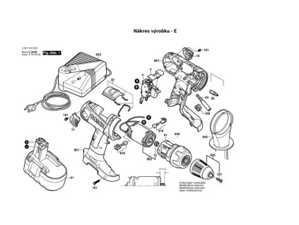 Aku šroubovák GSR 18 VE-2 Bosch 0601912320