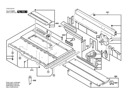 Kotoučová pila PTS 10 Bosch 3603L03201
