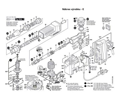 SEKACÍ KLADIVO GSH 5 CE Bosch 0611313708