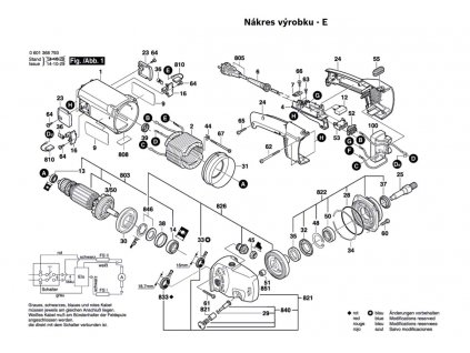 Fréza na zdivo GBF 65 A Bosch 0601368793