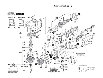 Leštička GPO 12 E Bosch 0601366708