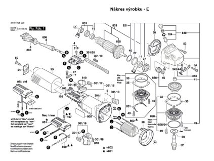 Úhlová bruska GWS 14-150 CI Bosch 3601H26020