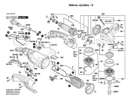 Úhlová bruska GWS 15-150 CIH Bosch 3601H30520