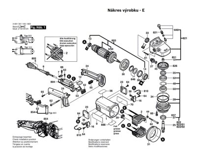 Úhlová bruska GWS 19-180 Bosch 0601351108