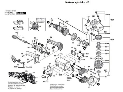 Úhlová bruska GWS 19-230 Bosch 0601352108