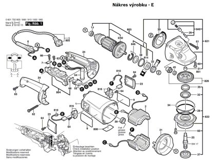 Úhlová bruska GWS 20-230 J Bosch 0601752908