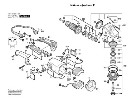 Úhlová bruska GWS 21-180 H Bosch 0601851008