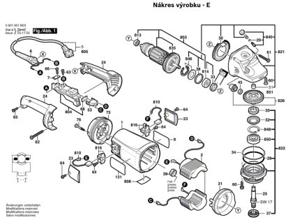 Úhlová bruska GWS 21-180 HV Bosch 0601851B08