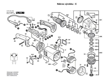 Úhlová bruska GWS 21-180 JHV Bosch 0601851G18