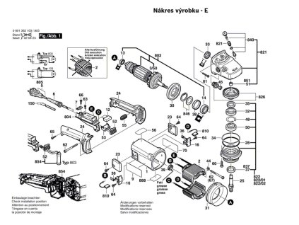 Úhlová bruska GWS 24-230 Bosch 0601362878