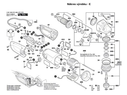 Úhlová bruska GWS 24-230 JBX Bosch 0601864878