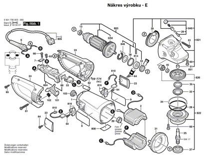Úhlová bruska GWS 25-230 Bosch 0601756008