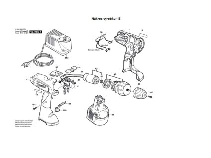 Aku Příklepová vrtačka PSR 12 VE-2 Bosch 0603943520