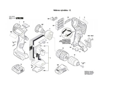 Aku příklepový šroubovák GSB 14,4 V-EC Bosch 3601JE9000