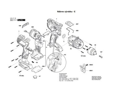 Aku příklepový šroubovák GSB 14,4 VE-EC Bosch 3601JF1280