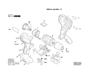Aku příklepový šroubovák GSB 18V-55 Bosch 3601JH5300
