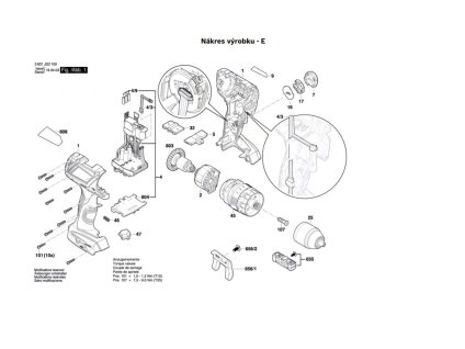 Aku příklepový šroubovák GSB 18V-60 C Bosch 3601JG2100