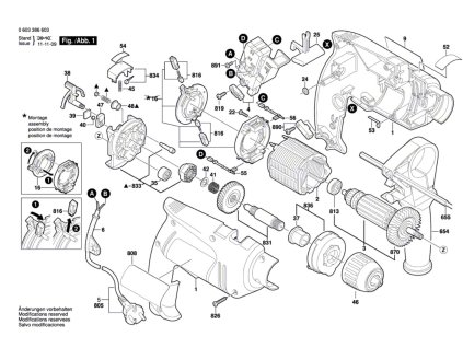Příklepová vrtačka PSB 650 RE Bosch 0603386608