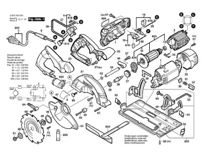 Okružní pila GKS 55 Bosch 3601F64001