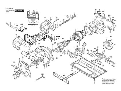 Okružní pila GKS 65 CE Bosch 3601F68700