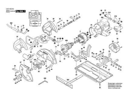 Okružní pila GKS 65 CE Bosch 3601F68701