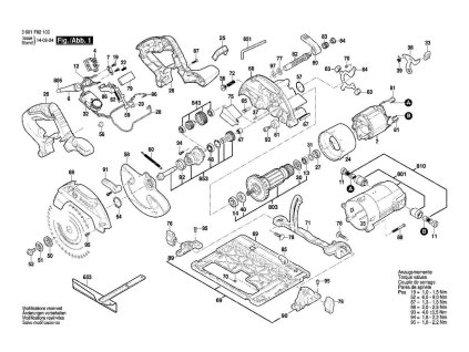 Okružní pila GKS 55+ GCE Bosch 3601F82100