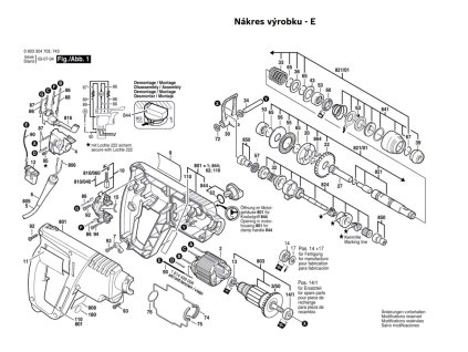 Vrtací kladivo PBH 160 R Bosch 060330476G