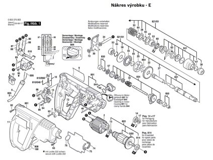 Vrtací kladivo PBH 180 RE Bosch 0603376808