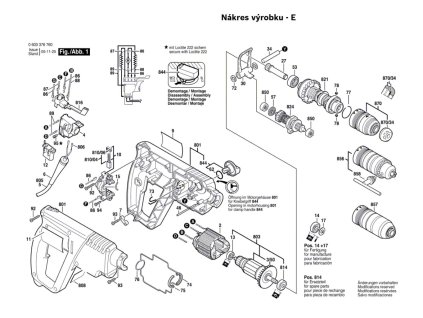 Vrtací kladivo PBH 200 FRE Bosch 0603376768