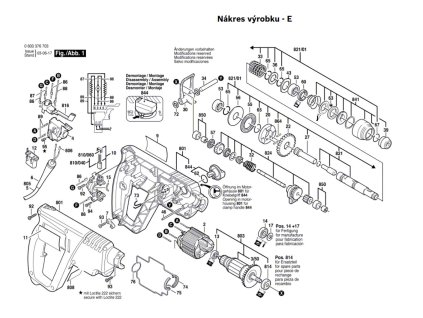 Vrtací kladivo PBH 200 RE Bosch 0603376708