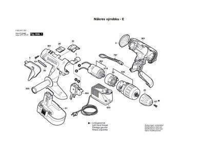 Aku příklepový šroubovák PSB 18 VE-2 Bosch 0603941320
