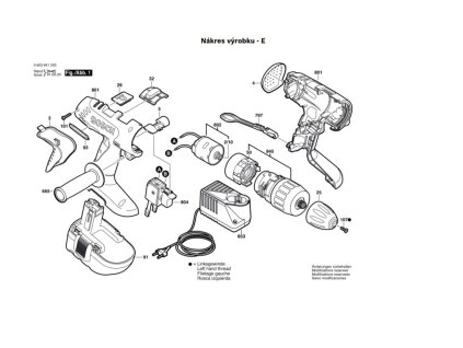Aku příklepový šroubovák PSB 24 VE-2 Bosch 0603941220