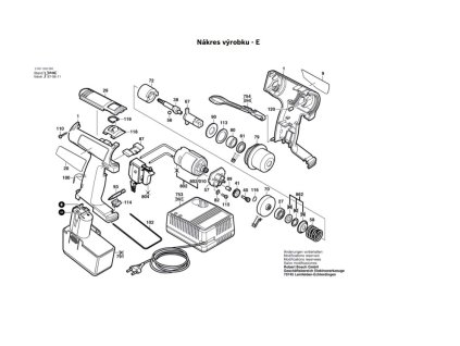 Aku příklepový šroubovák GDR 100 Bosch 0601939620