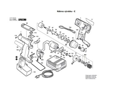 Aku příklepový šroubovák GDR 90 Bosch 0601939827