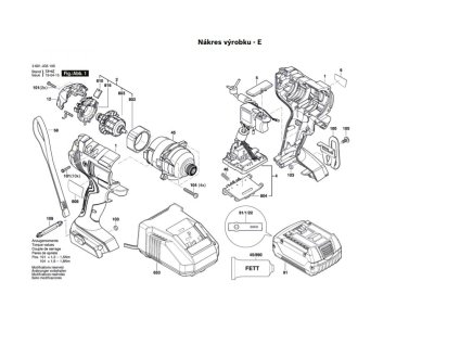 Aku Rázový utahovák GDR 18V-160 Bosch 3601JG5100