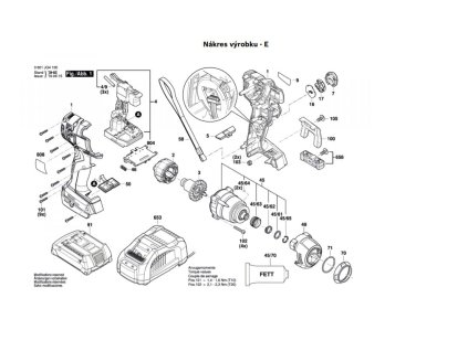Aku Rázový utahovák GDR 18V-200 C Bosch 3601JG4100