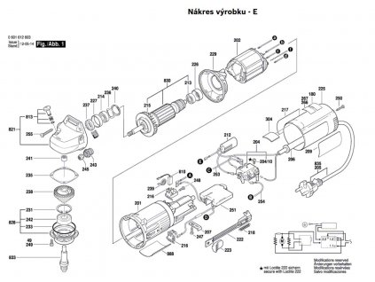 Drážkovací fréza GNF 20 CA Bosch 0601612603