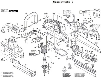 Pila ocaska GFZ 14-35 A Bosch 0601637003