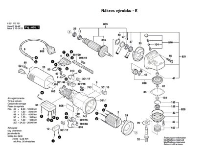 Bruska na beton GBR 14 CA Bosch 0601773762