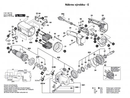 Fréza na zdivo GNF 65 A Bosch 0601368708