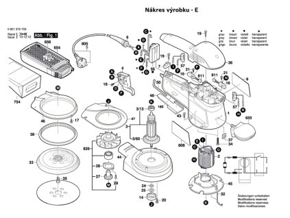Excentrická bruska GEX 150 AC Bosch 0601372708