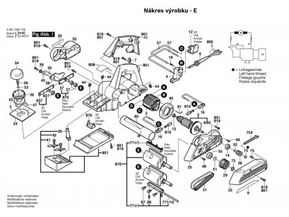Hoblík GHO 31-82 Bosch 0601593168