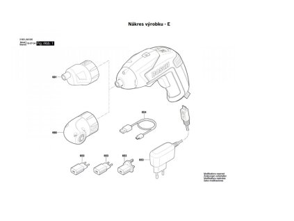 Aku šroubovák IXO V Bosch 3603JA8001
