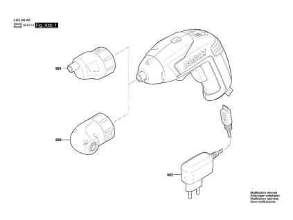 Aku šroubovák IXO 5 Bosch 3603JA8000