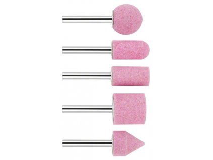 Sada brusných tělísek Bosch, 5-dílná. Upínací stopka 6 mm