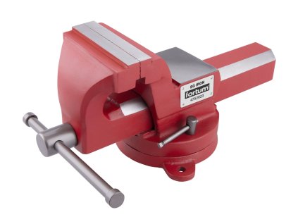 Svěrák otočný s kovadlinou, 125mm, SG Iron (4752623) FORTUM