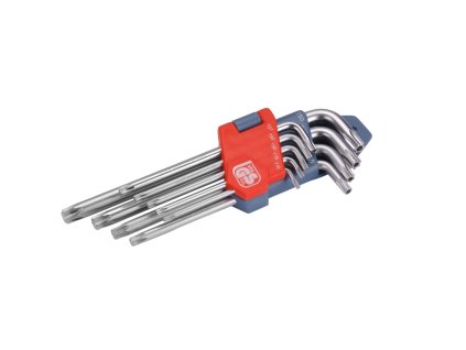 L-klíče TORX, sada 9ks, 10-50mm (6601) EXTOL PREMIUM
