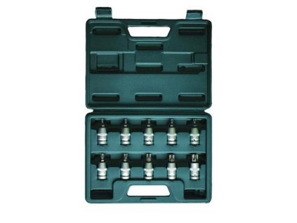 10-dílná Sada hlavic torx 1/2" zástrčných Gola